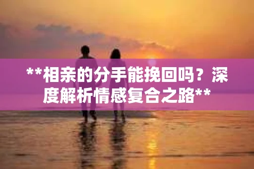 **相亲的分手能挽回吗？深度解析情感复合之路**