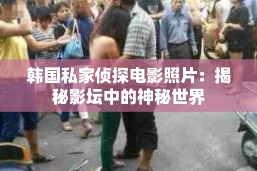 韩国私家侦探电影照片：揭秘影坛中的神秘世界