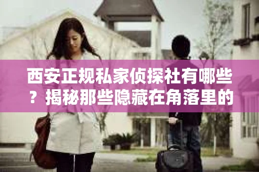 西安正规私家侦探社有哪些？揭秘那些隐藏在角落里的神秘力量