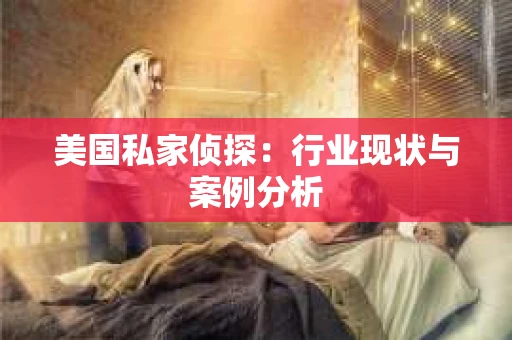 美国私家侦探：行业现状与案例分析