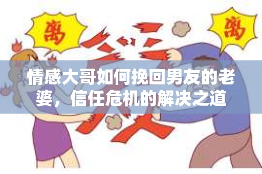 情感大哥如何挽回男友的老婆，信任危机的解决之道