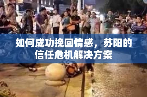 如何成功挽回情感，苏阳的信任危机解决方案
